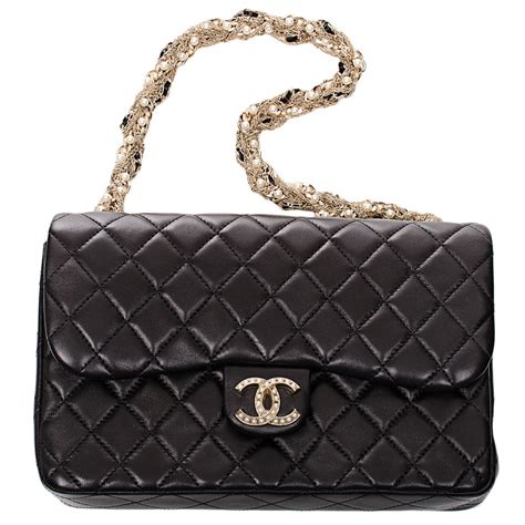 chanel 94305 black nsz|Mini classic handbag, Lambskin, black — Fashion .